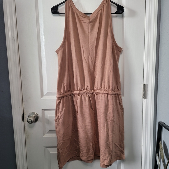 Drawstring-Waist Sleeveless Dress Size XL - Picture 5 of 5